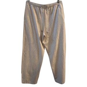 Hannah‎ Women's Heathered Beige Stretch Lounge Sweatpants Size L Casual Relaxed